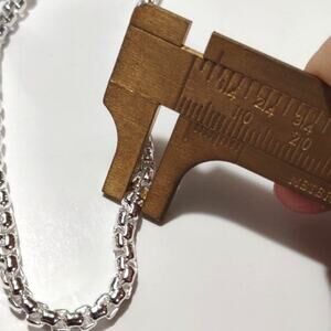 S925 Box Chain Necklace Sterling Silver Christmas Birthday Anniversary Gift NEW!